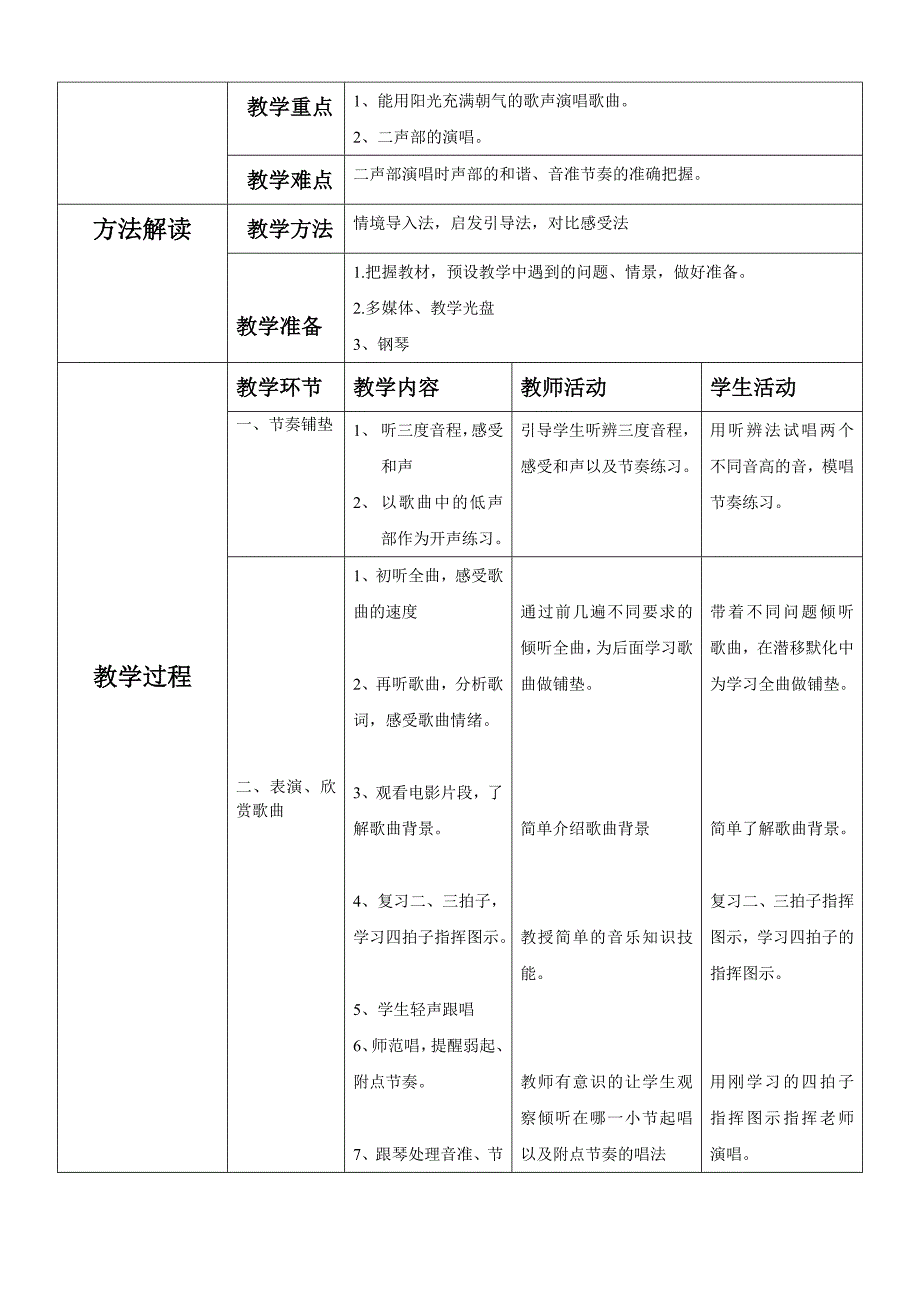 【教学设计】小小少年_音乐_小学_张居民_3701130015_第2页