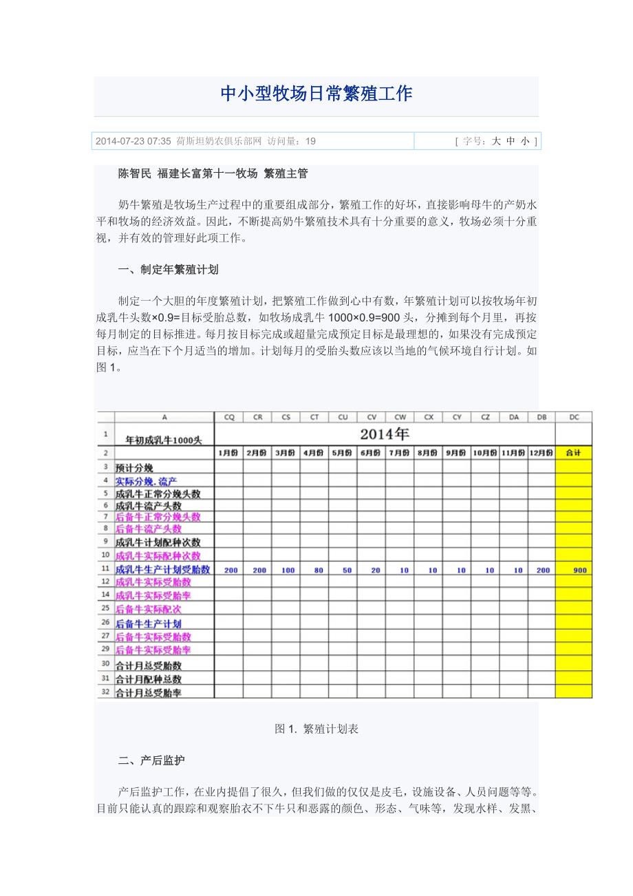 中小型牧场日常繁殖工作_第1页