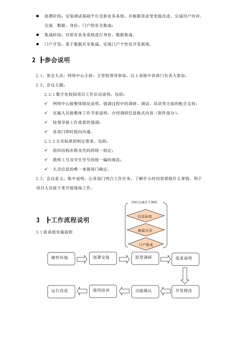 郑州师范学院数字化校园项目启动会说明_第2页