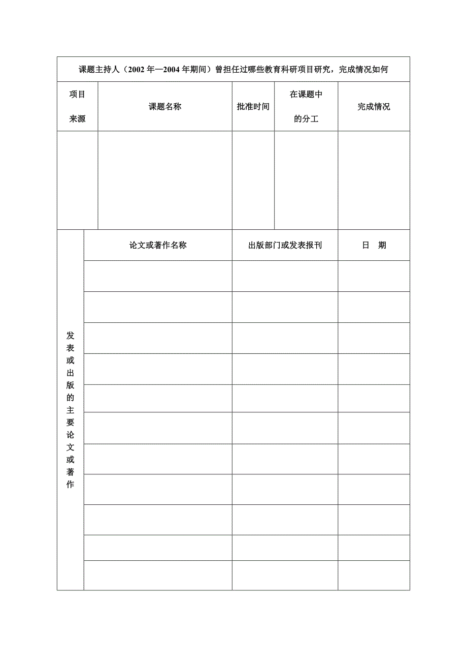 中小学教学研究课题申报,评审书_第4页