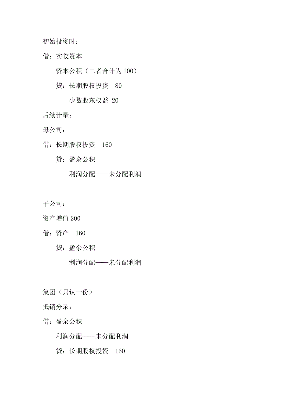 母公司对子公司的长期股权投资与子公司所有者权益的抵销、投资收益的抵销_第3页