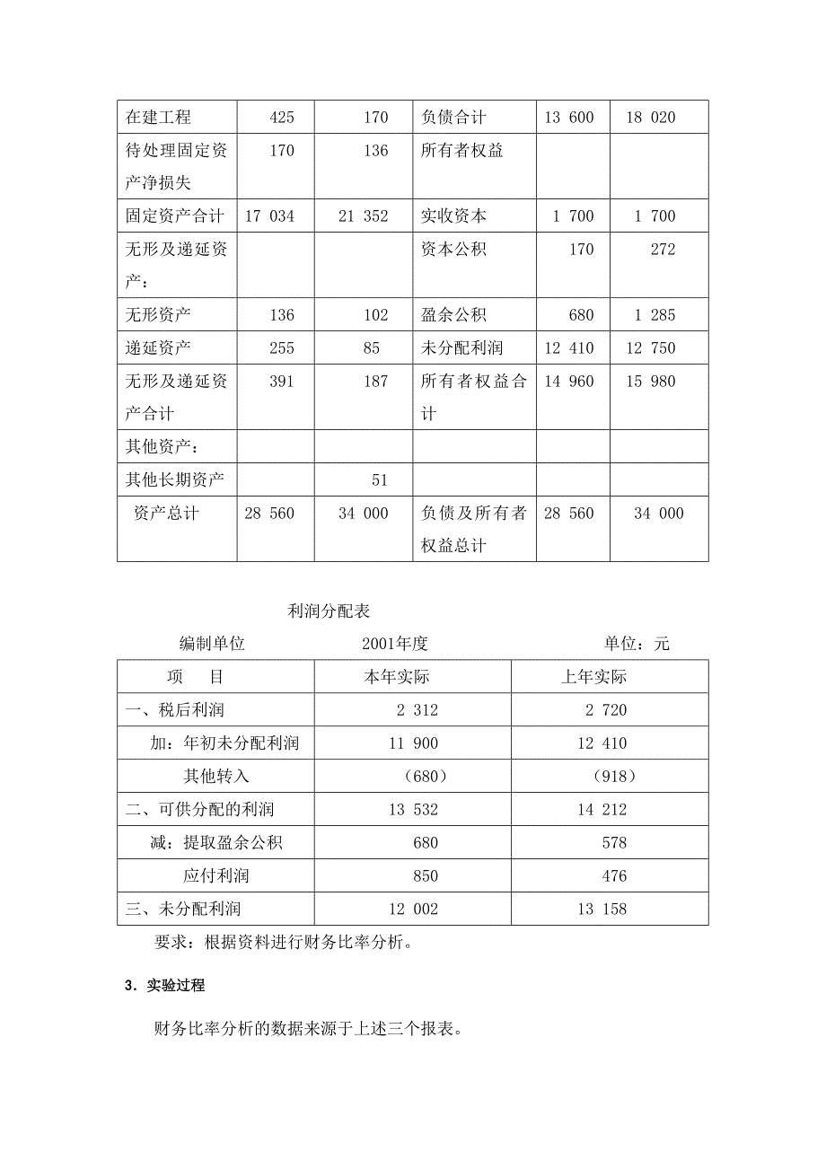 财务管理课内实验指导书_第3页