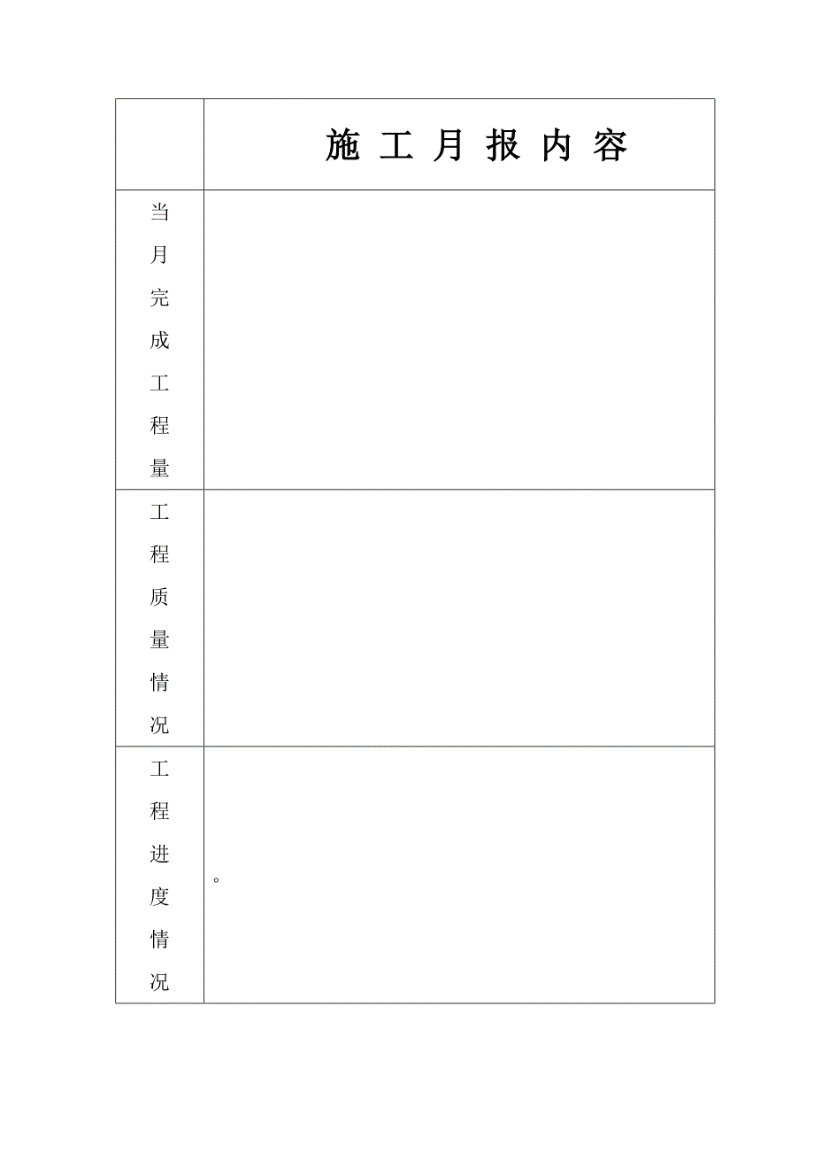 施 工 月 报_第2页