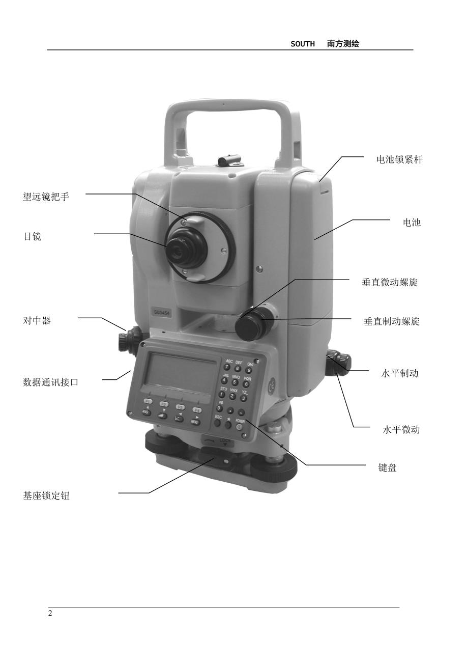 南方全站仪-NTS350操作指南（放样测量）_第2页