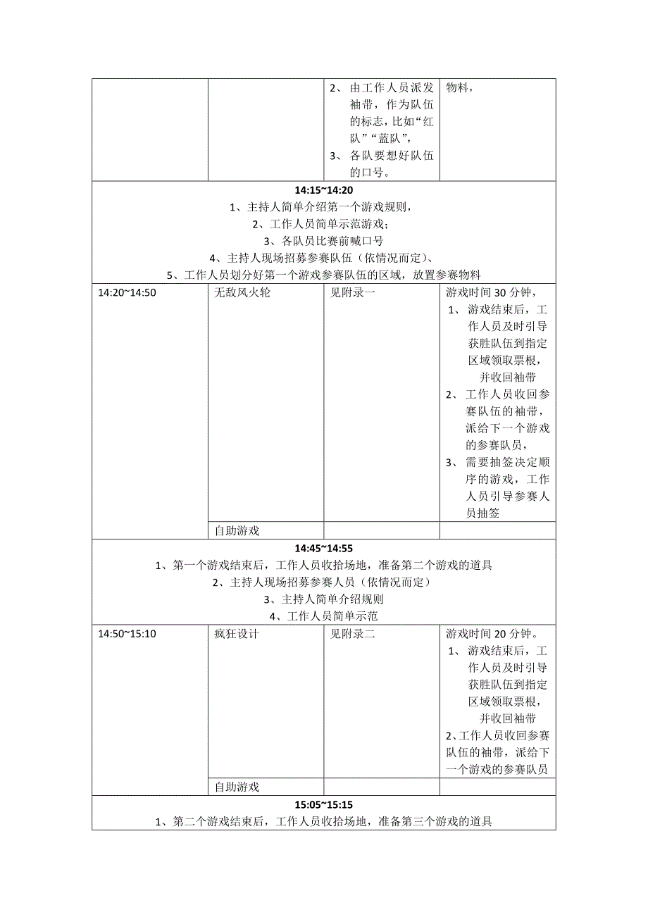 企业大型拓展游戏规划方案_第2页