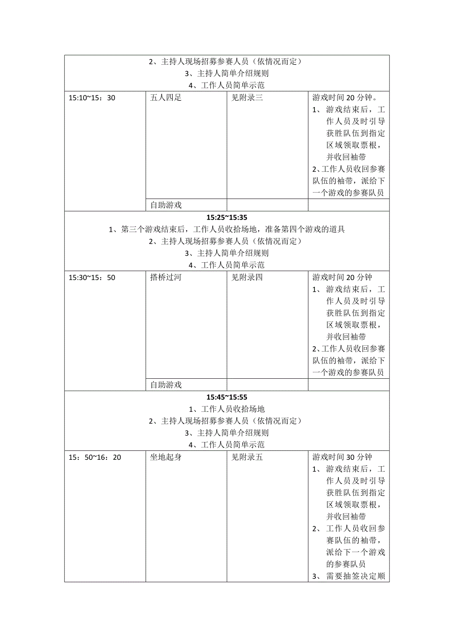 企业大型拓展游戏规划方案_第3页