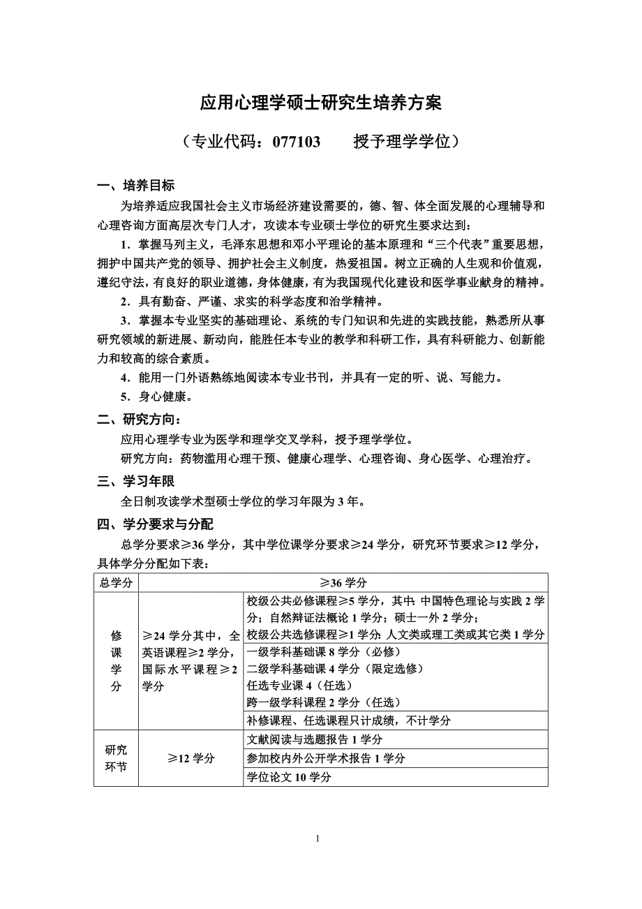 科学学位硕士培养方案_第1页