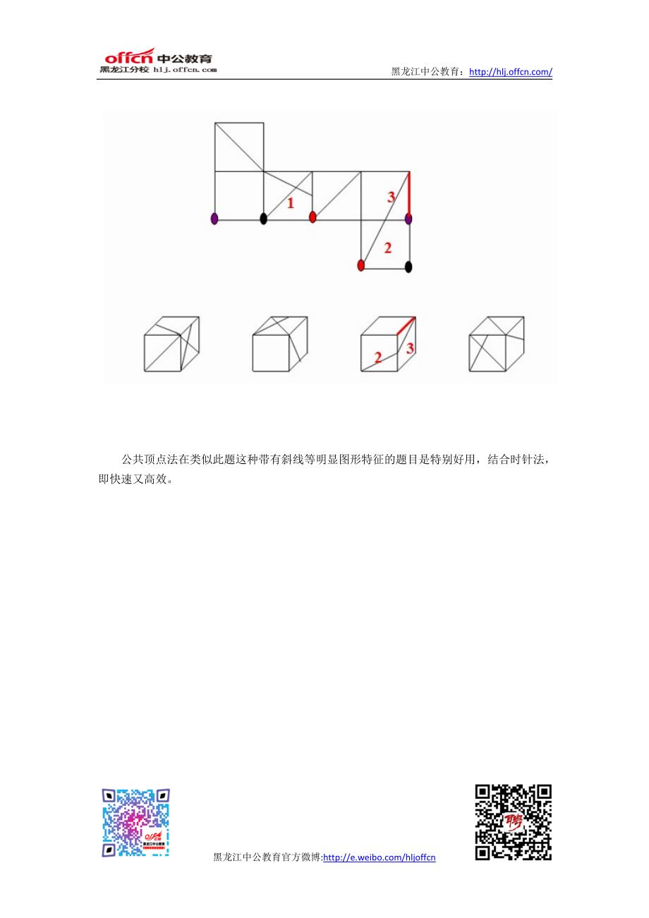 公务员行测将空间图形“平面化”_第4页