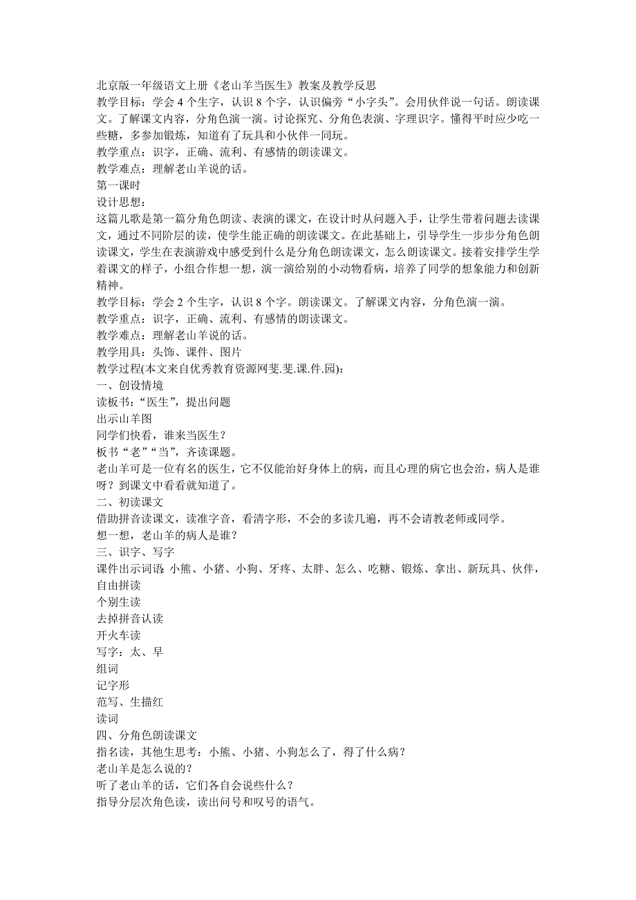 老山羊当医生文章来源_第1页