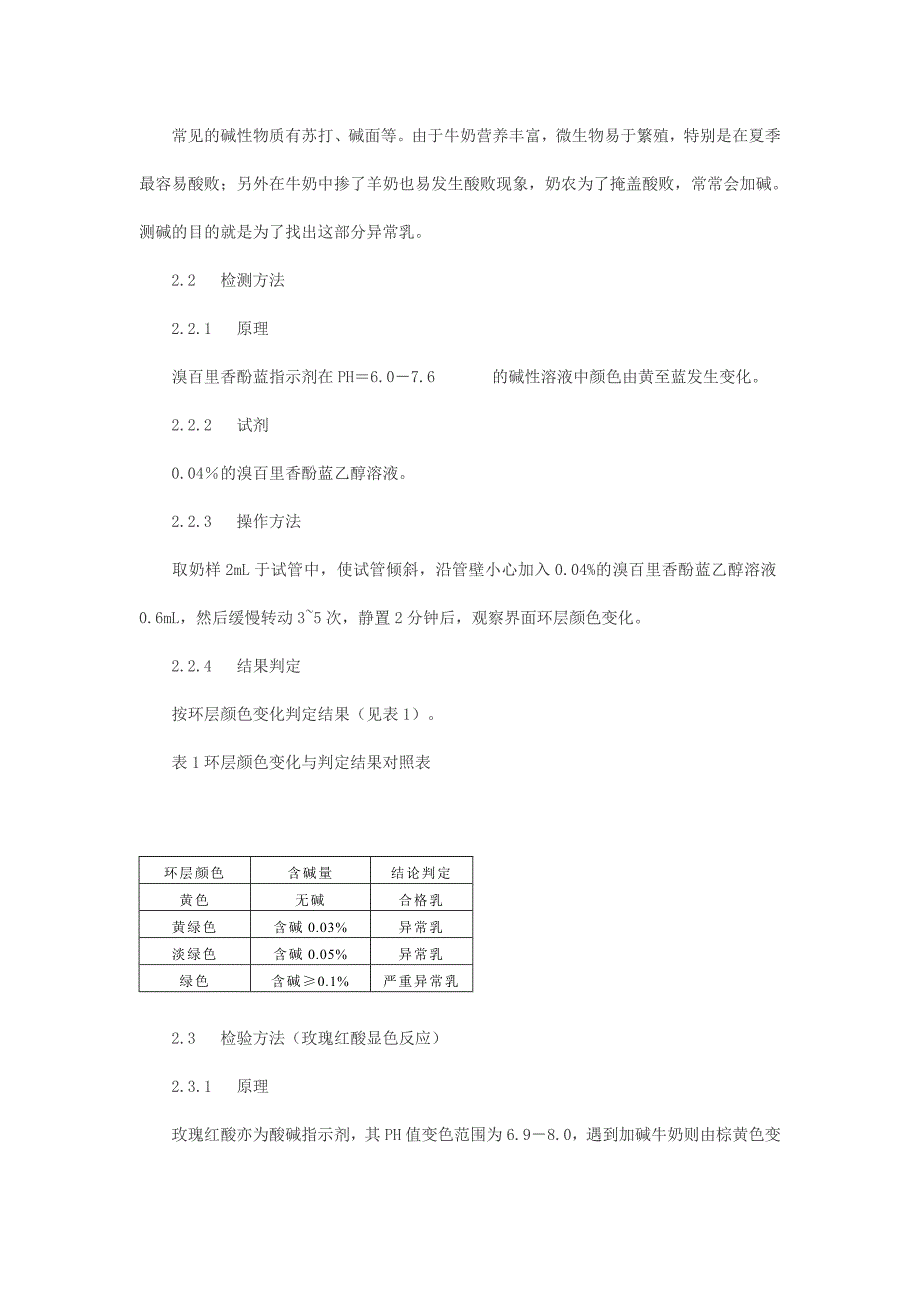 鲜奶掺假的快速检测技术_第2页