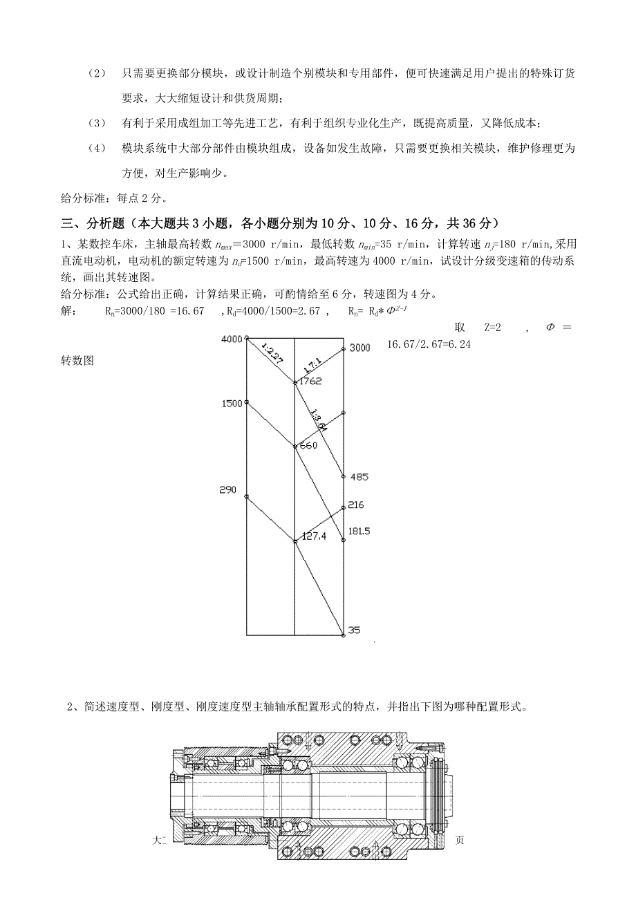 大工《机械制造装备设计》课程考试模拟试卷A答案_第3页