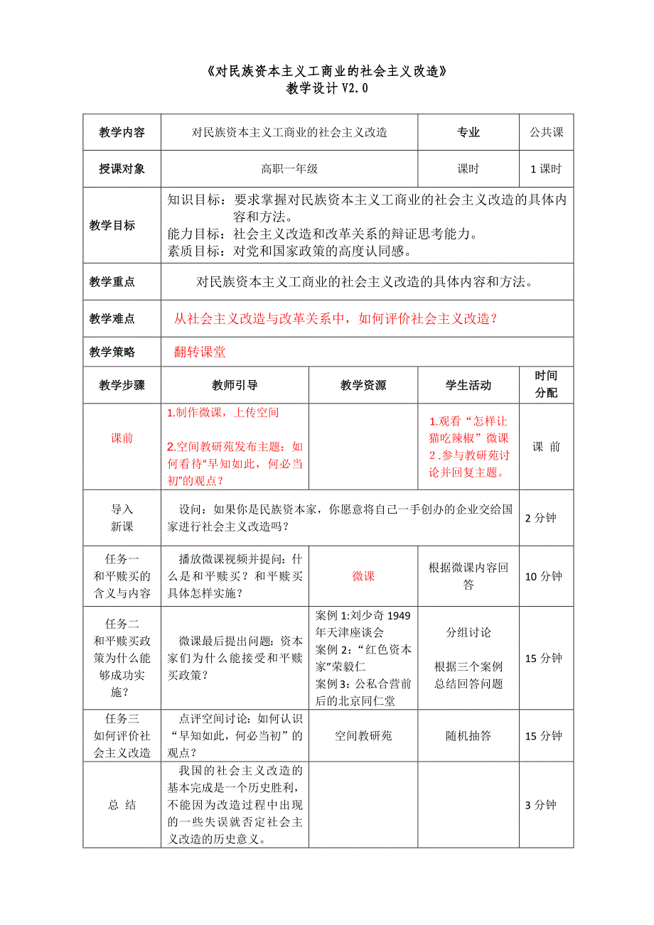 思政课信息化教学设计V1.0—V3.0(李菡)_第2页