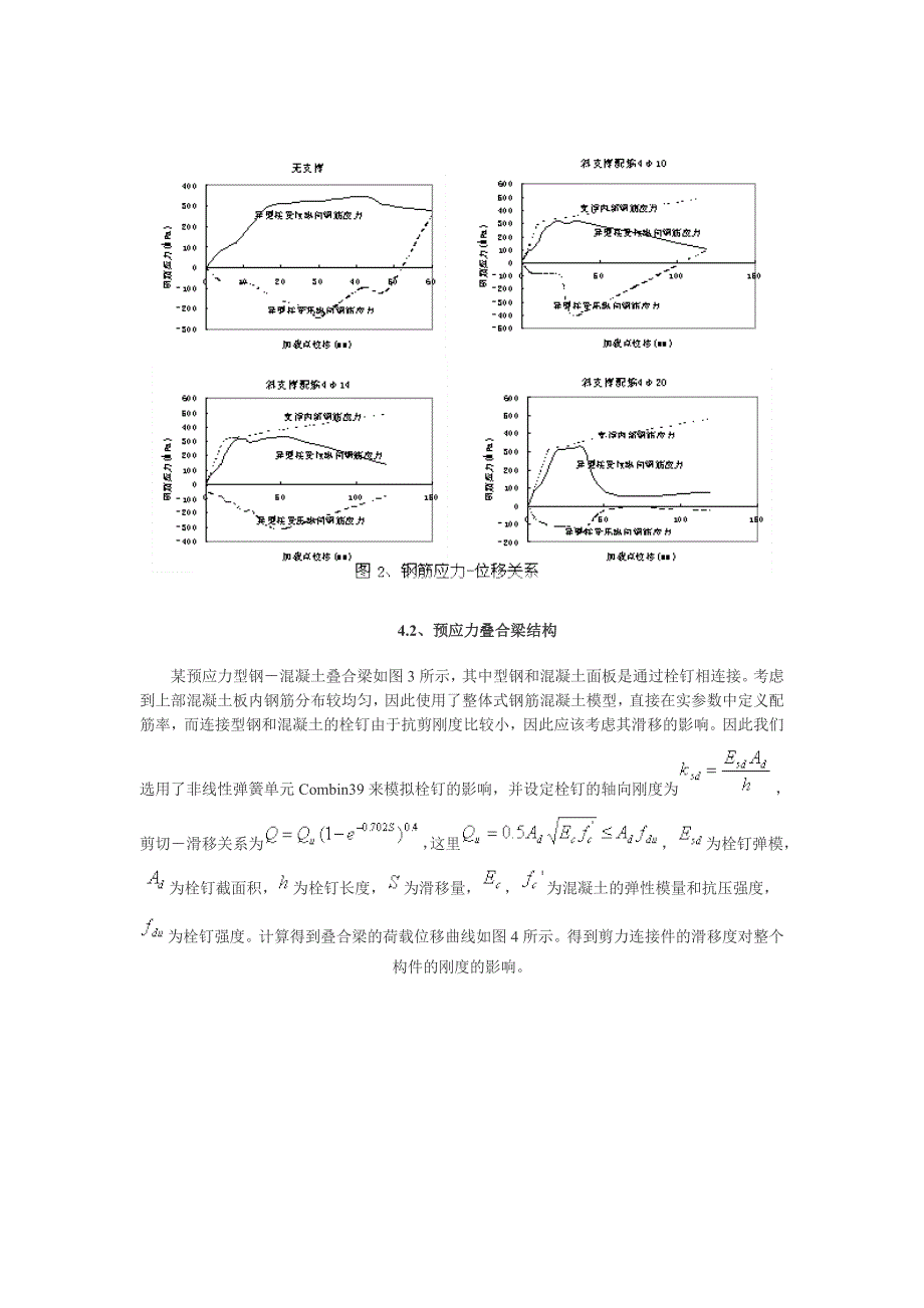 利用ANSYS Solid 65单元分析复杂应力条件下的混凝土结构_第4页