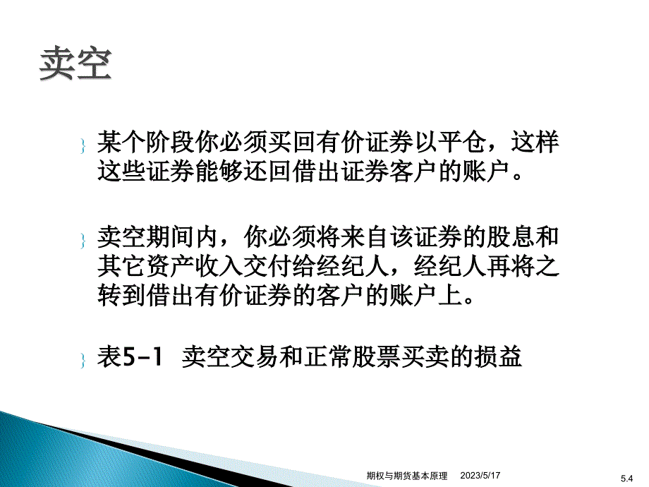 远期和期货价格的确定_第4页