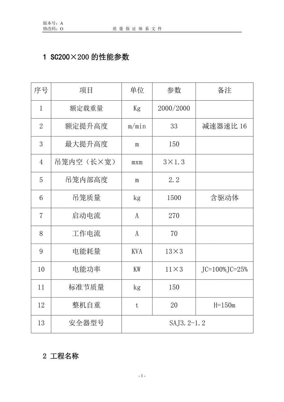 体系文件及安装拆卸方案_第1页