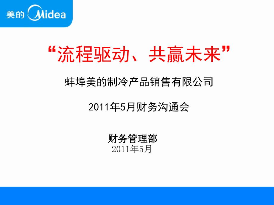 流程驱动共赢未来财务沟通会议-皖北政策兑现与对账_第1页