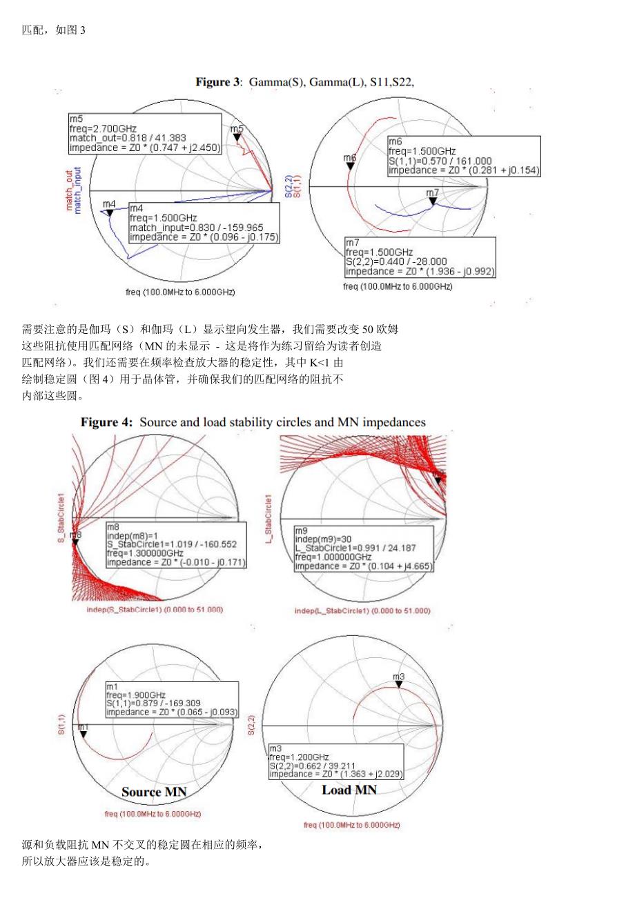 用S2p文件设计放大器_第2页