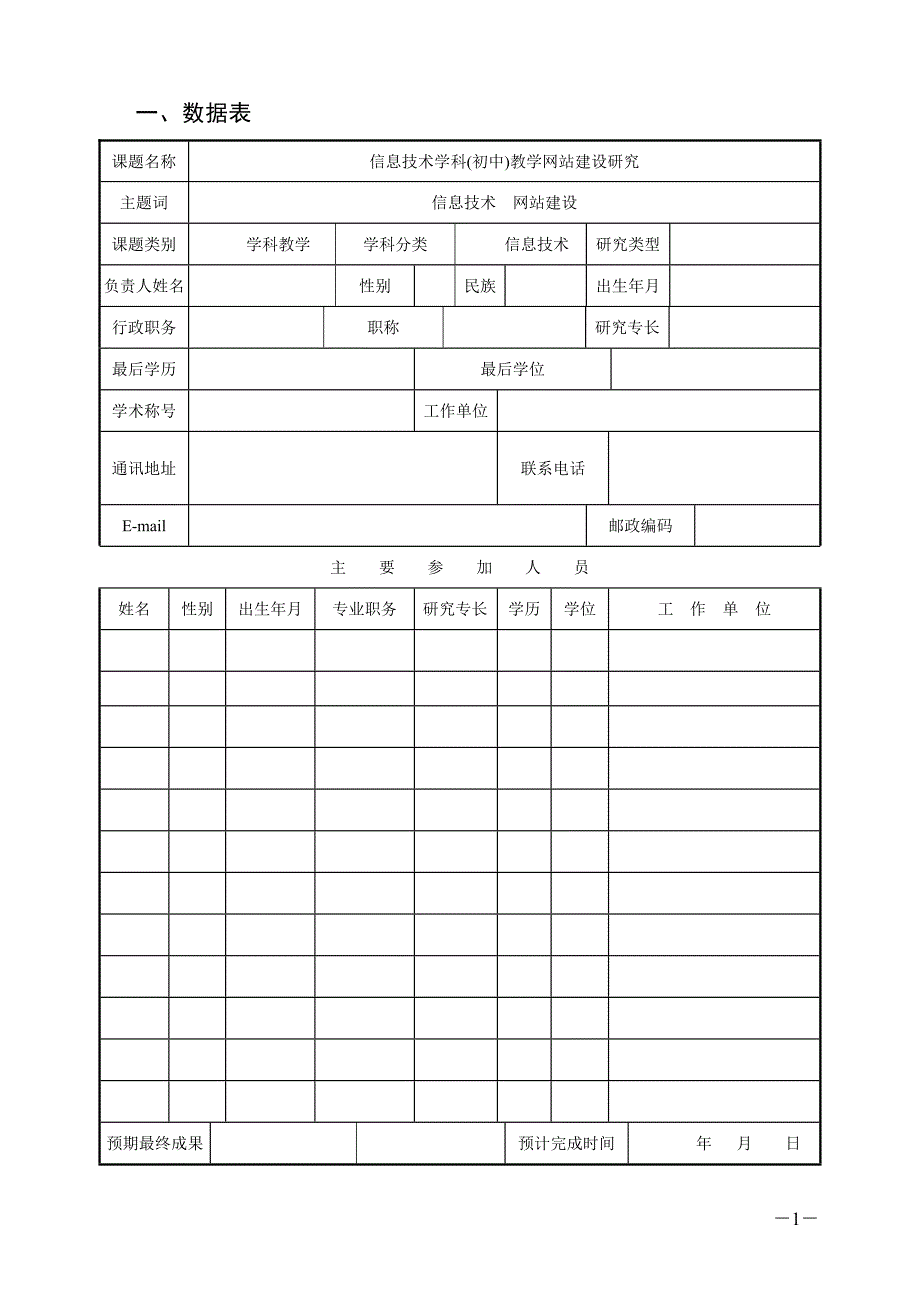 信息技术学科教学网站建设的研究申请评审书_第4页