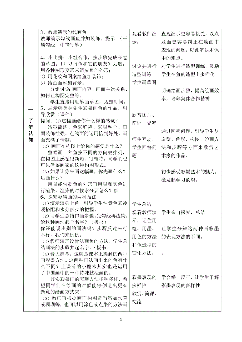 用彩墨画鱼教学设计_第3页