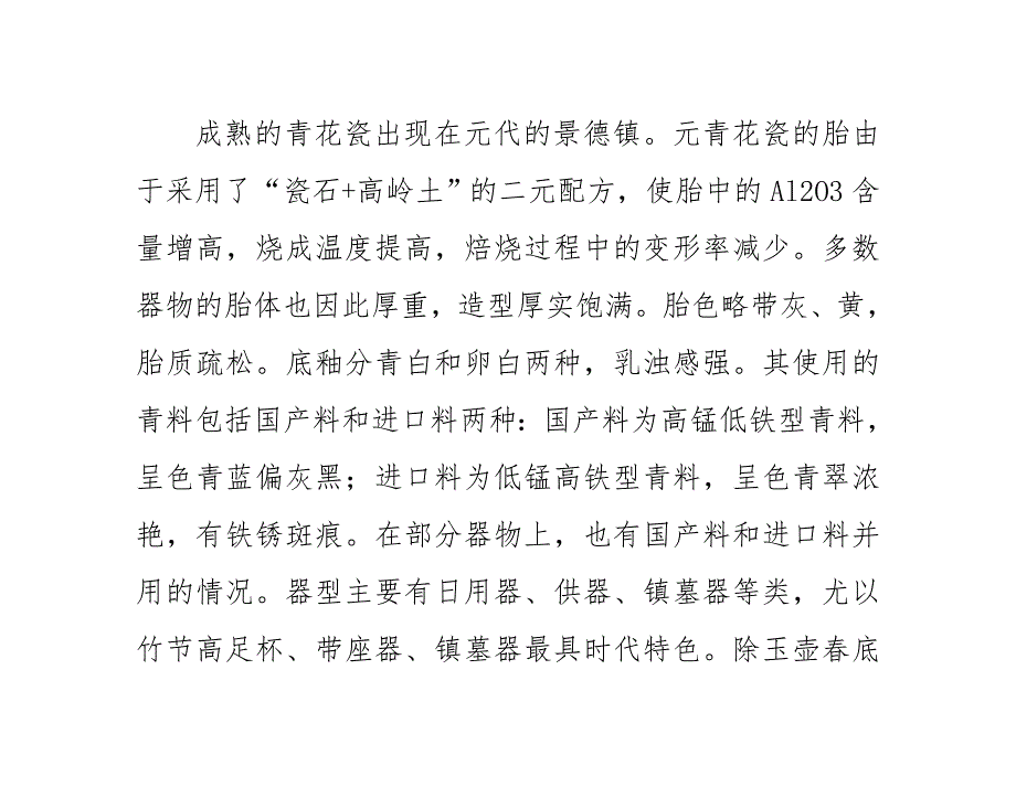 元青花瓷器的收藏意义是什么_第1页