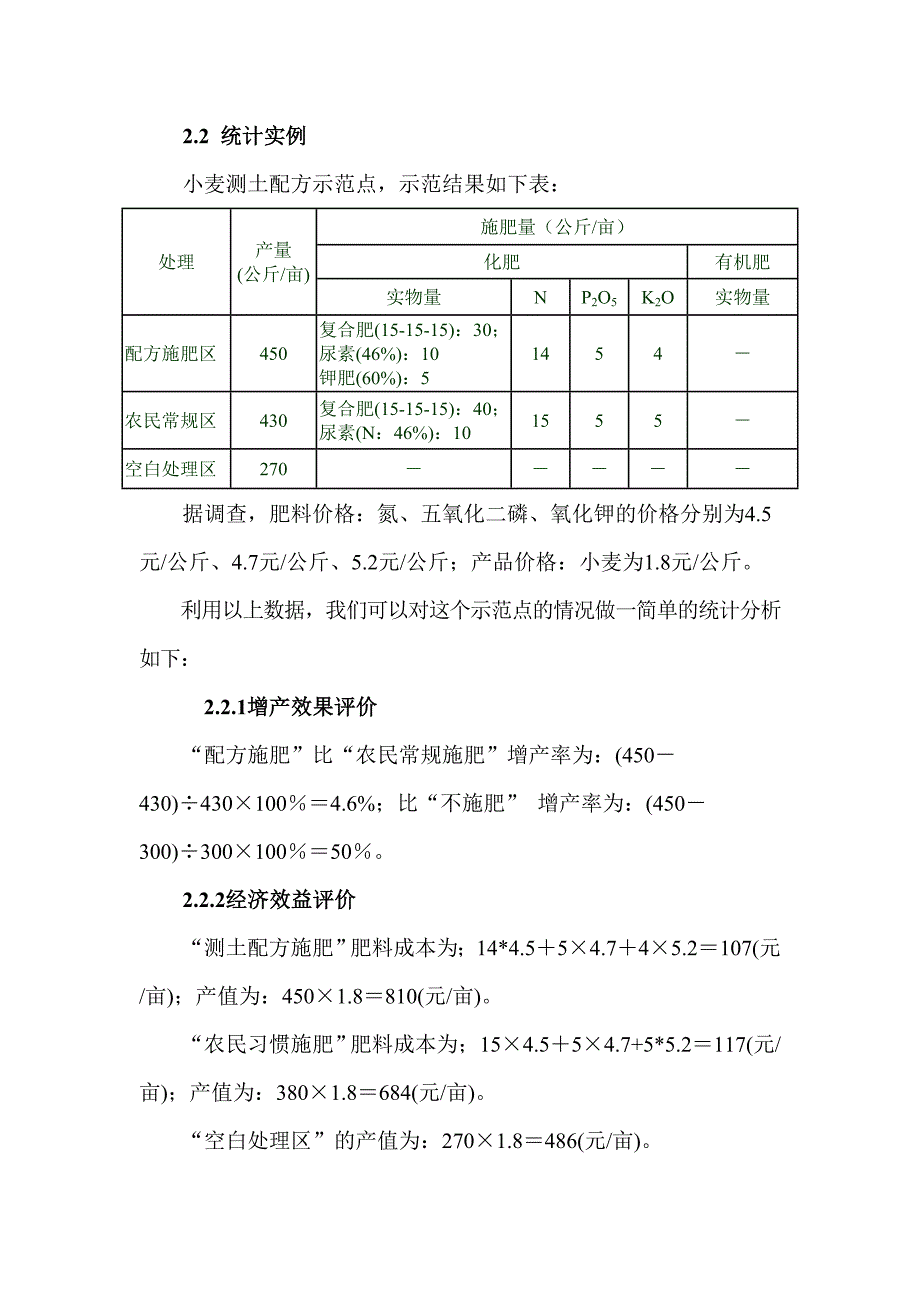 小麦测土配方施肥田间示范方方案_第4页