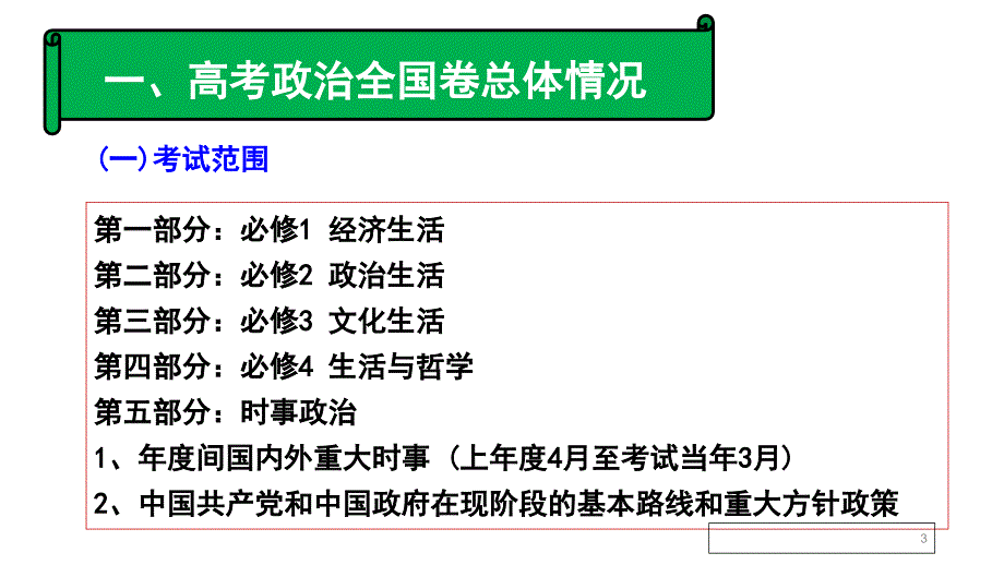 高三政治考前辅导_第3页