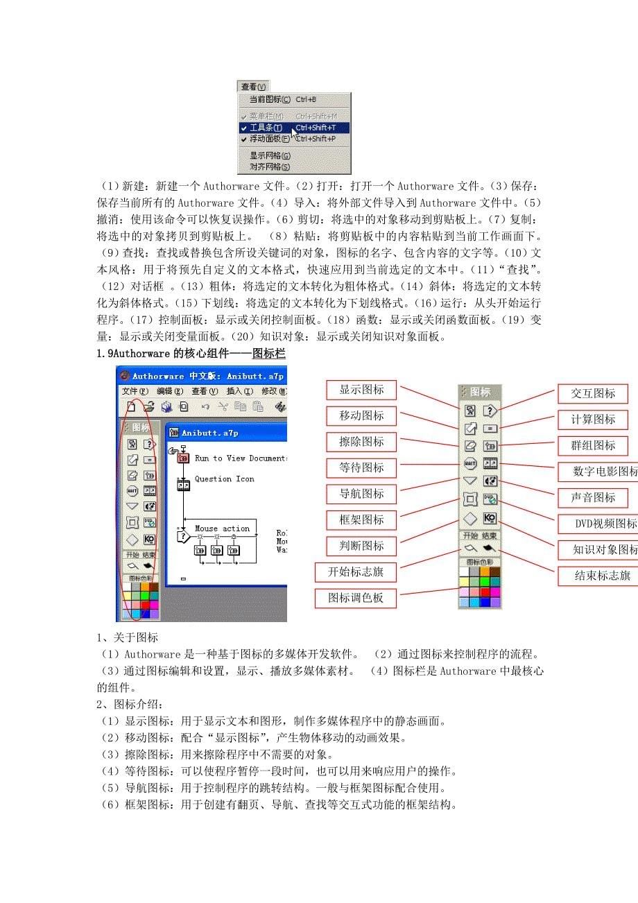 《Authorware7.0多媒体制作》教案1_第5页