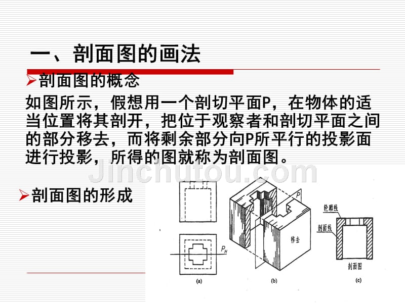 建筑工程识图与构造__第5章_剖面图与断面图_第4页