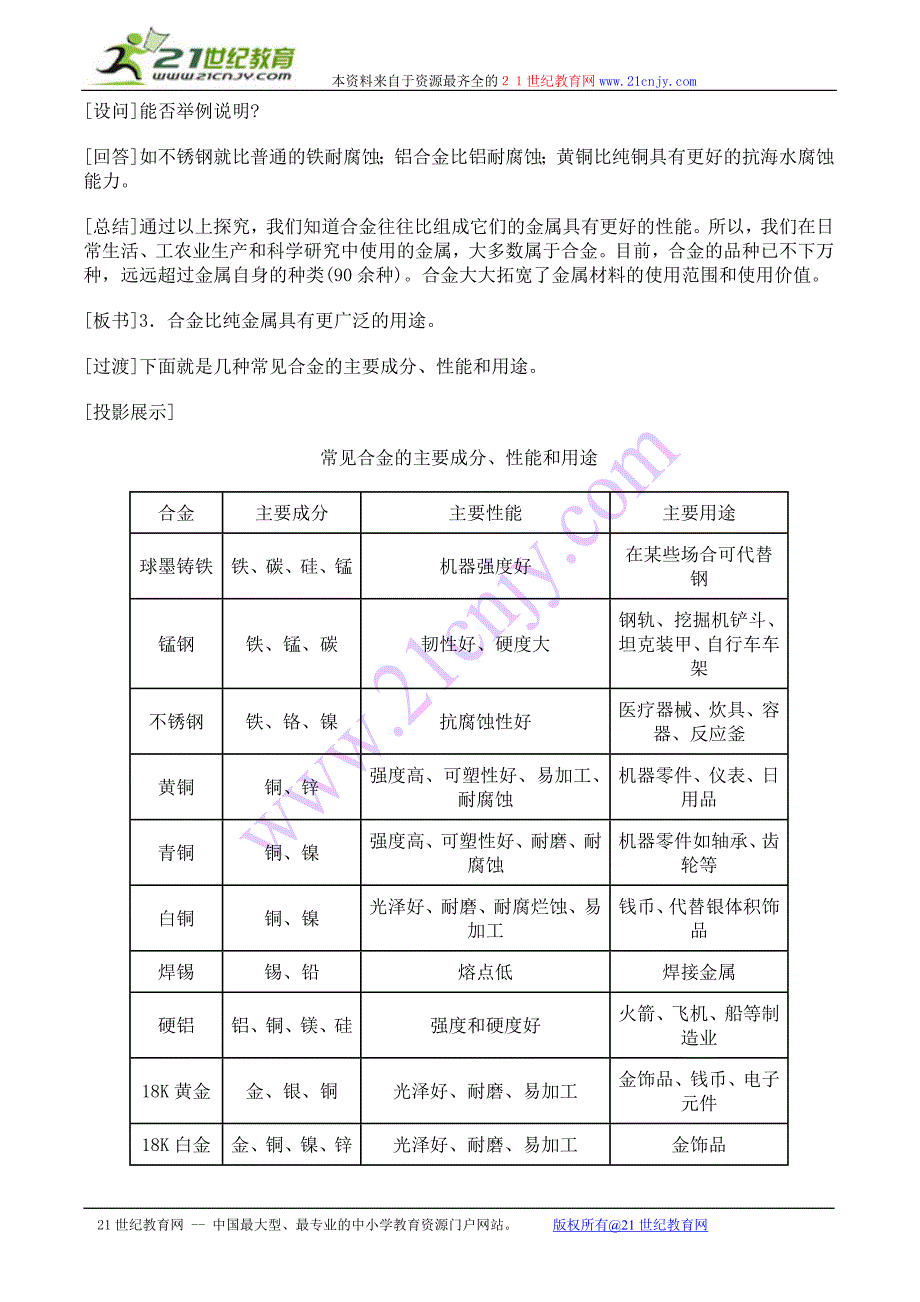 课题1金属材料(第二课时)_第4页