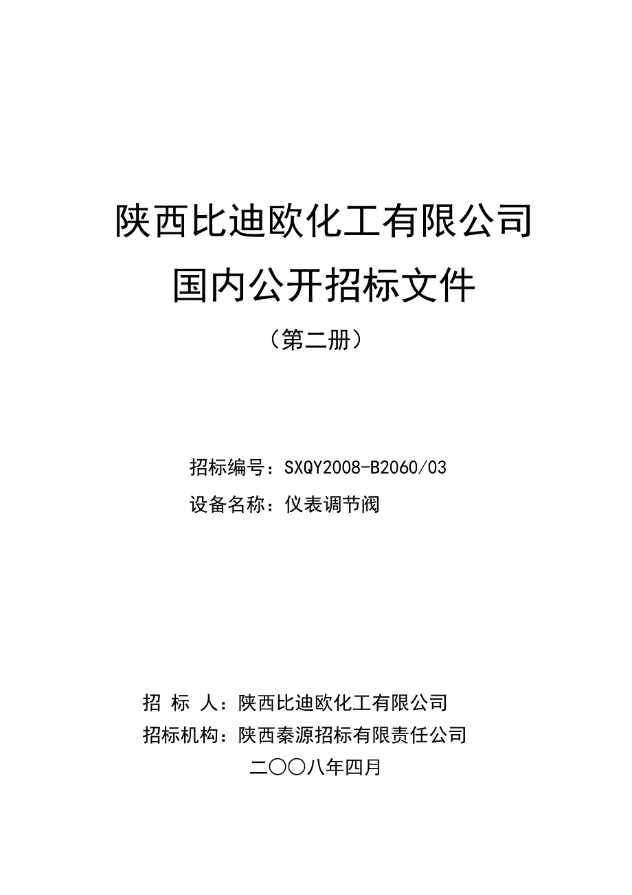 比迪欧国内招标文件第二册_第1页