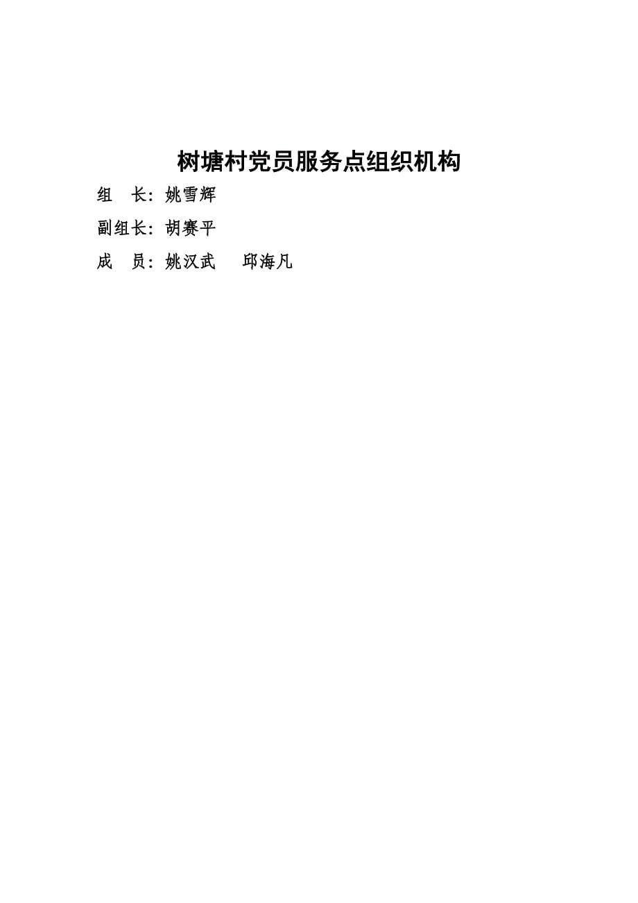 欧江岔镇村级党员服务中心点资料_第5页