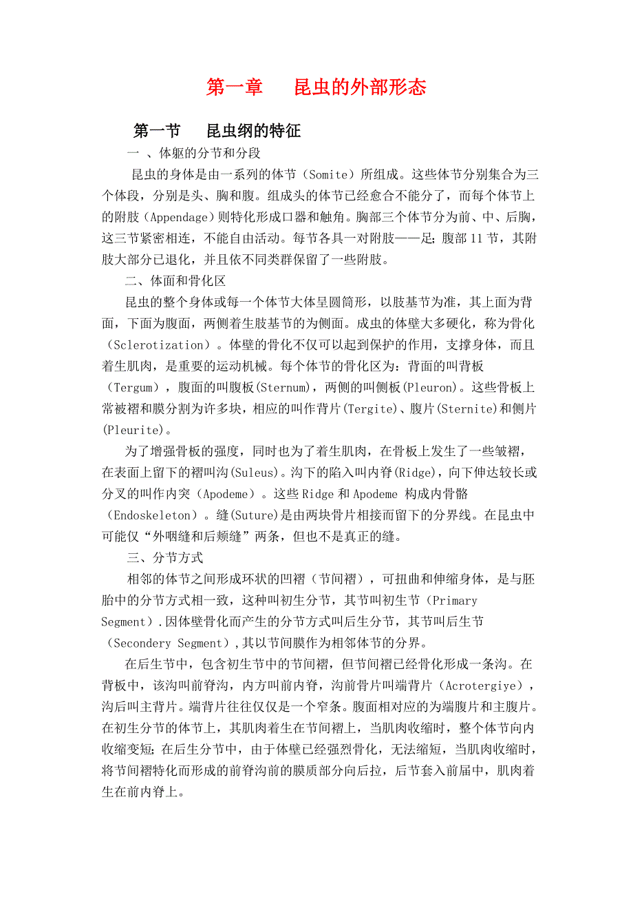 第一章 昆虫形态学_第1页