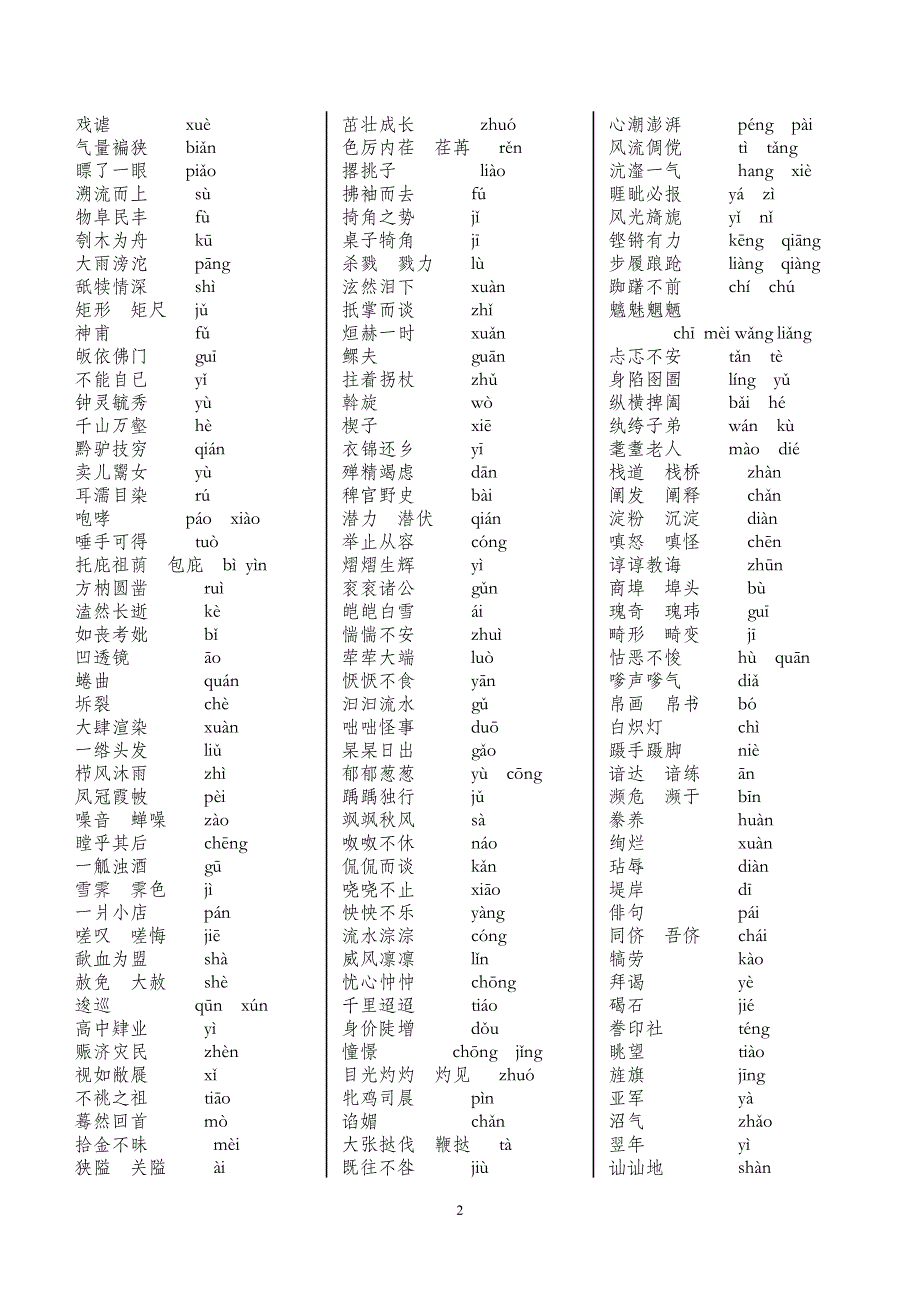 正音表_下载_第2页