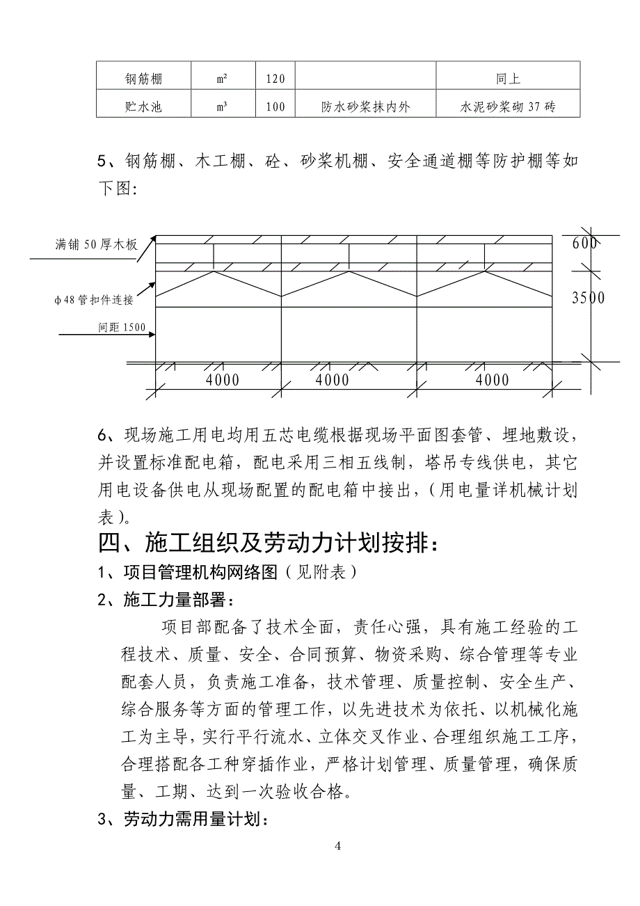 某家园小区施工组织设计_第4页