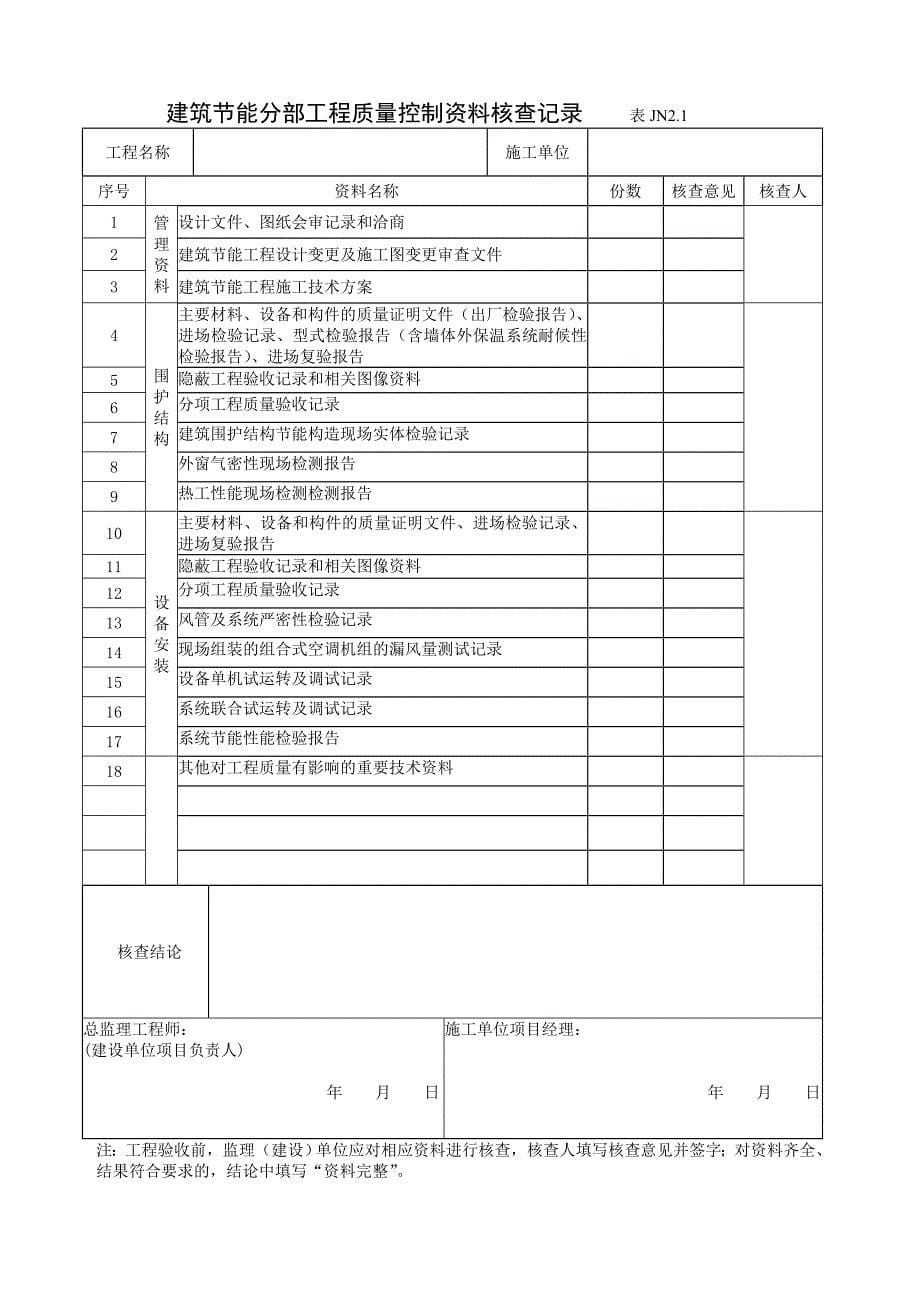 建筑节能工程施工质量验收资料08458_第5页