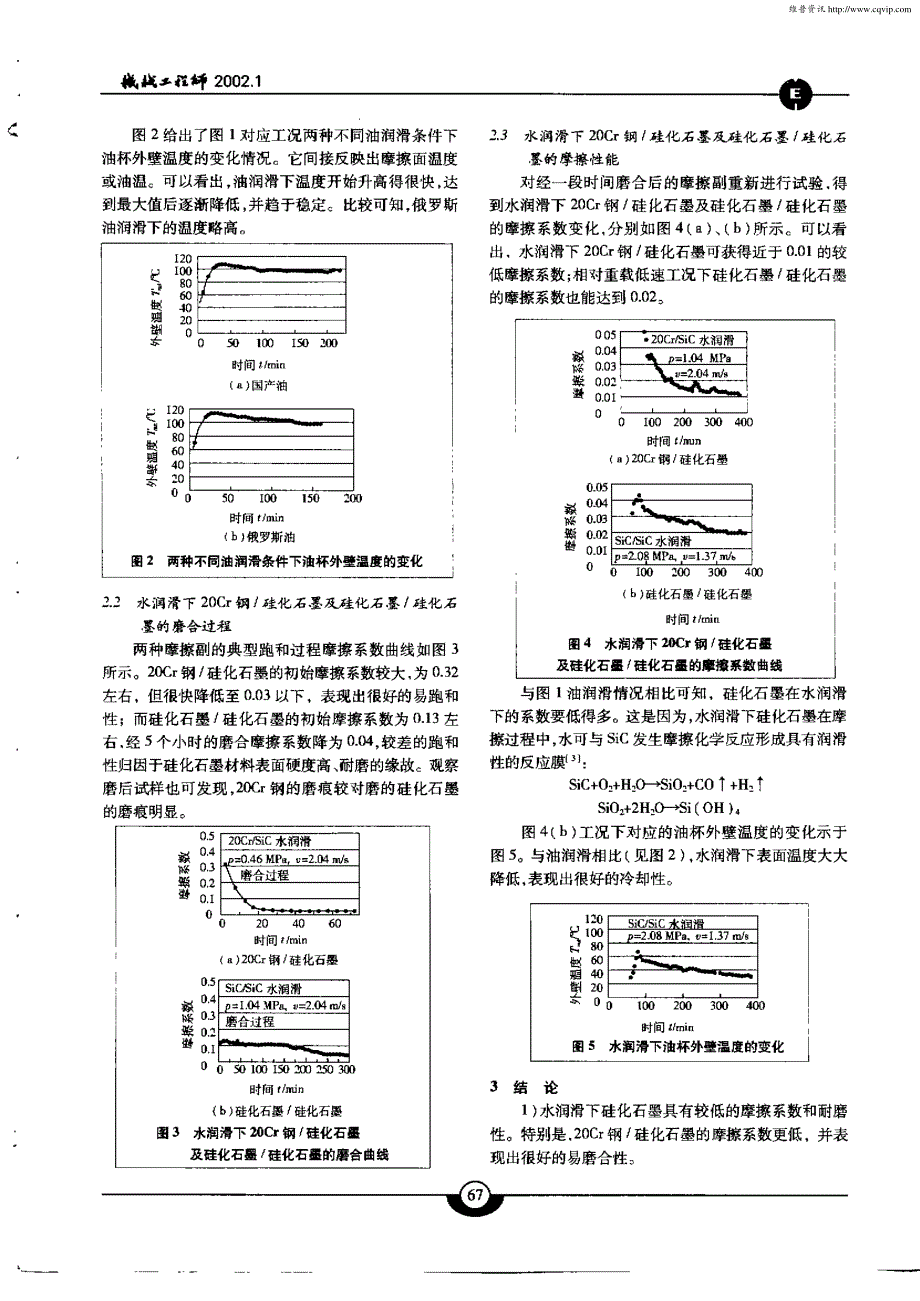 硅化石墨的摩擦性能的试验研究_第2页