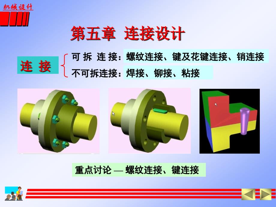 华中科技大学机械设计5-联接_第1页