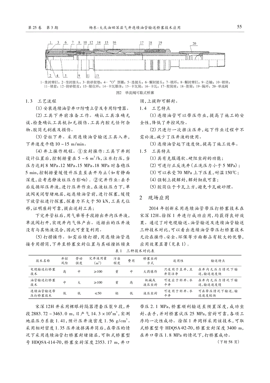 大庆油田深层气井连续油管输送桥塞技术应用_第2页