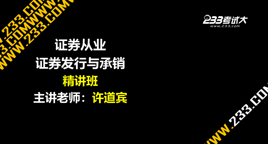 ok.许道宾.证券从业.证券发行与承销.第十二章_第1页