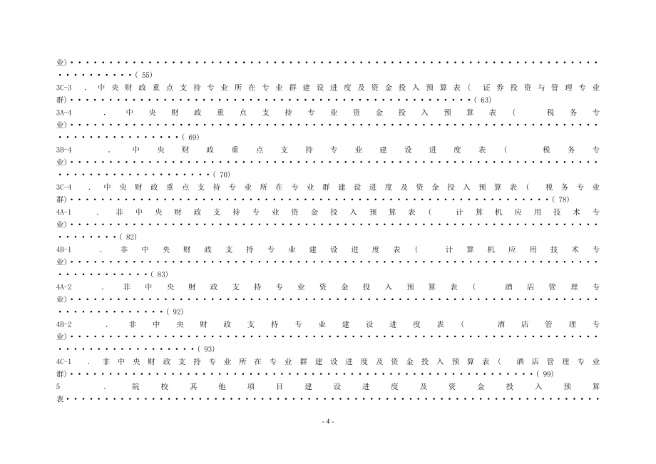 山西财政税务专科学校建设任务书_第4页