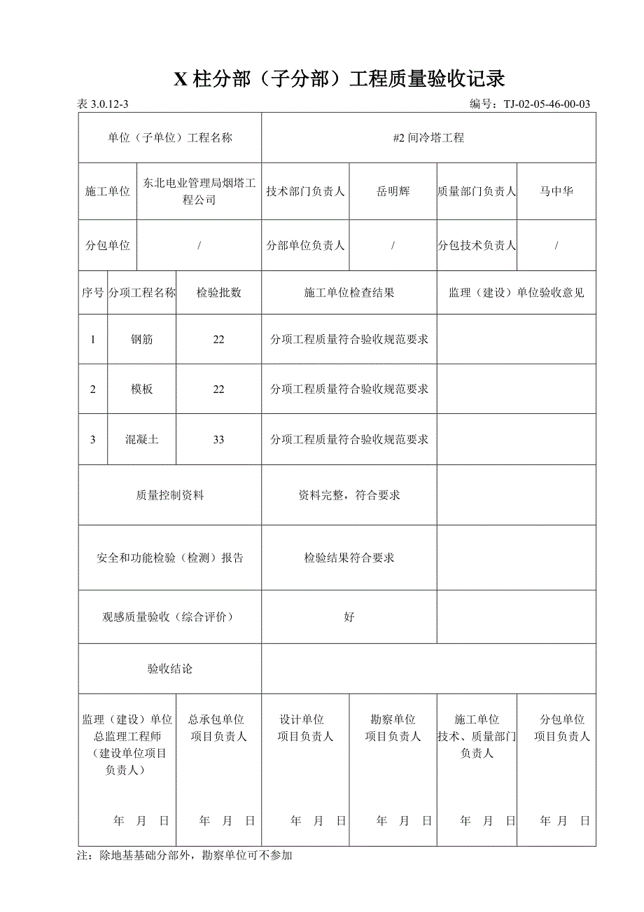 分部工程质量验收记录 (2)_第3页