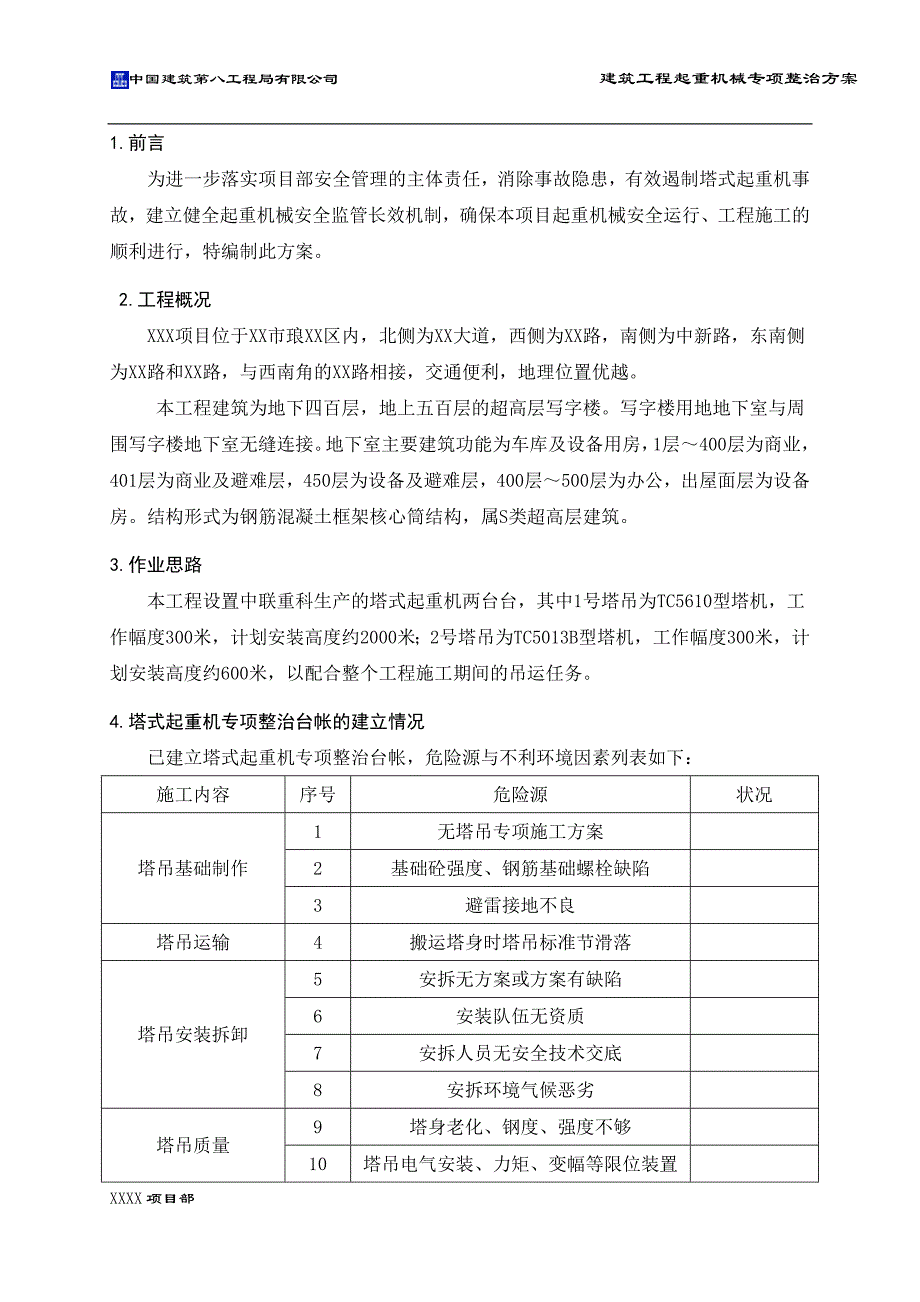 建筑工程起重机械专项整治方案_第3页