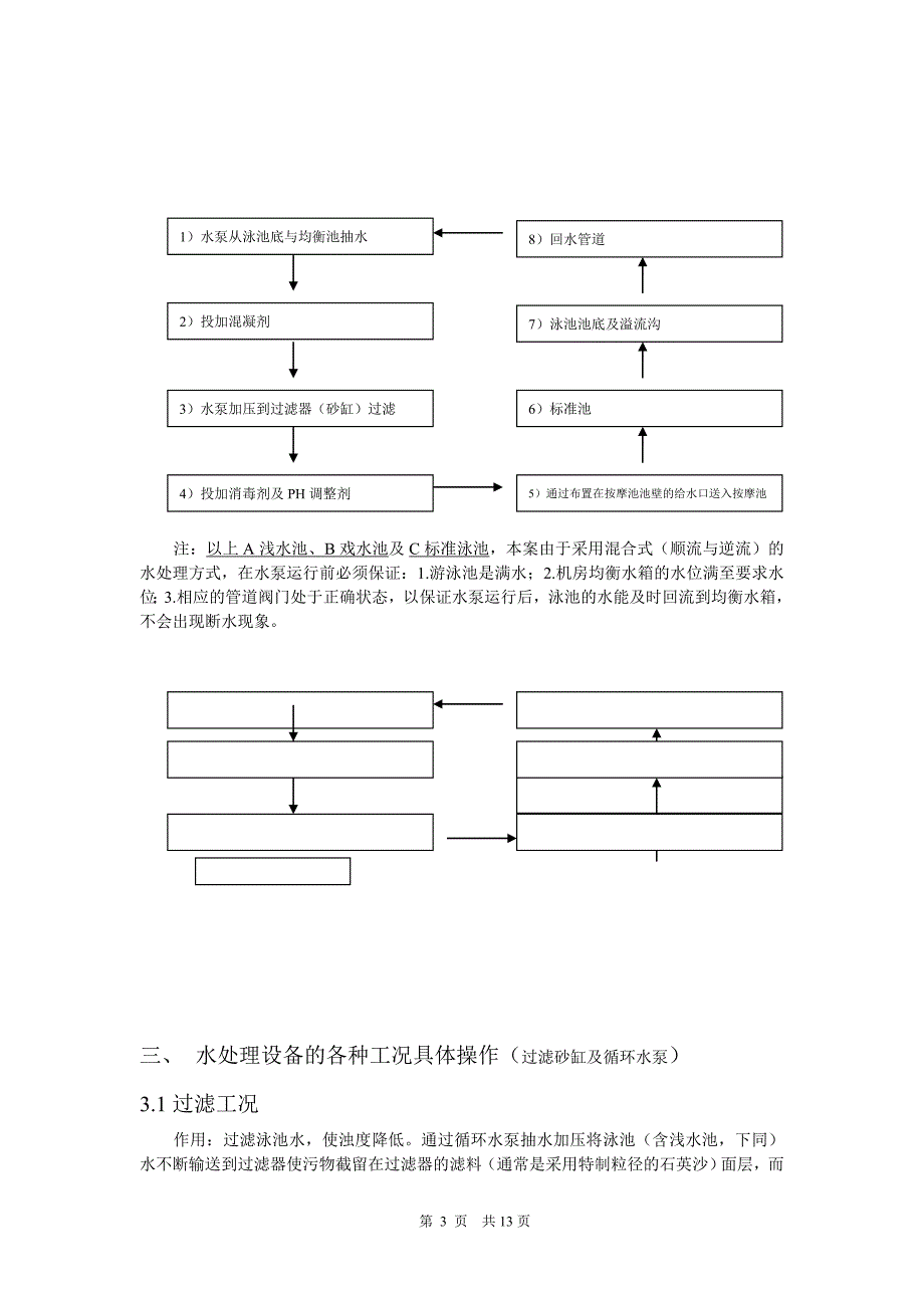 游泳池水处理系统操作说明_第3页