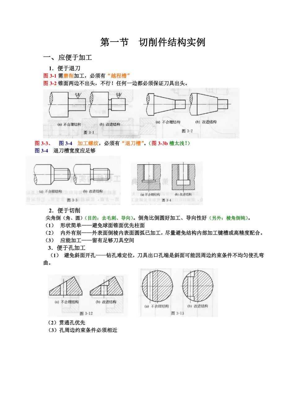 机械结构 第三章 结构改错_第1页