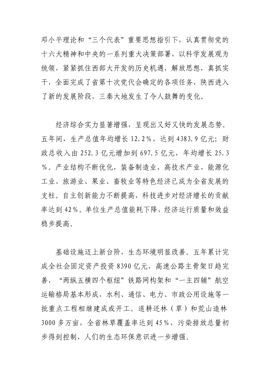 21、陕西省第十一次代表大会上的报告_第2页