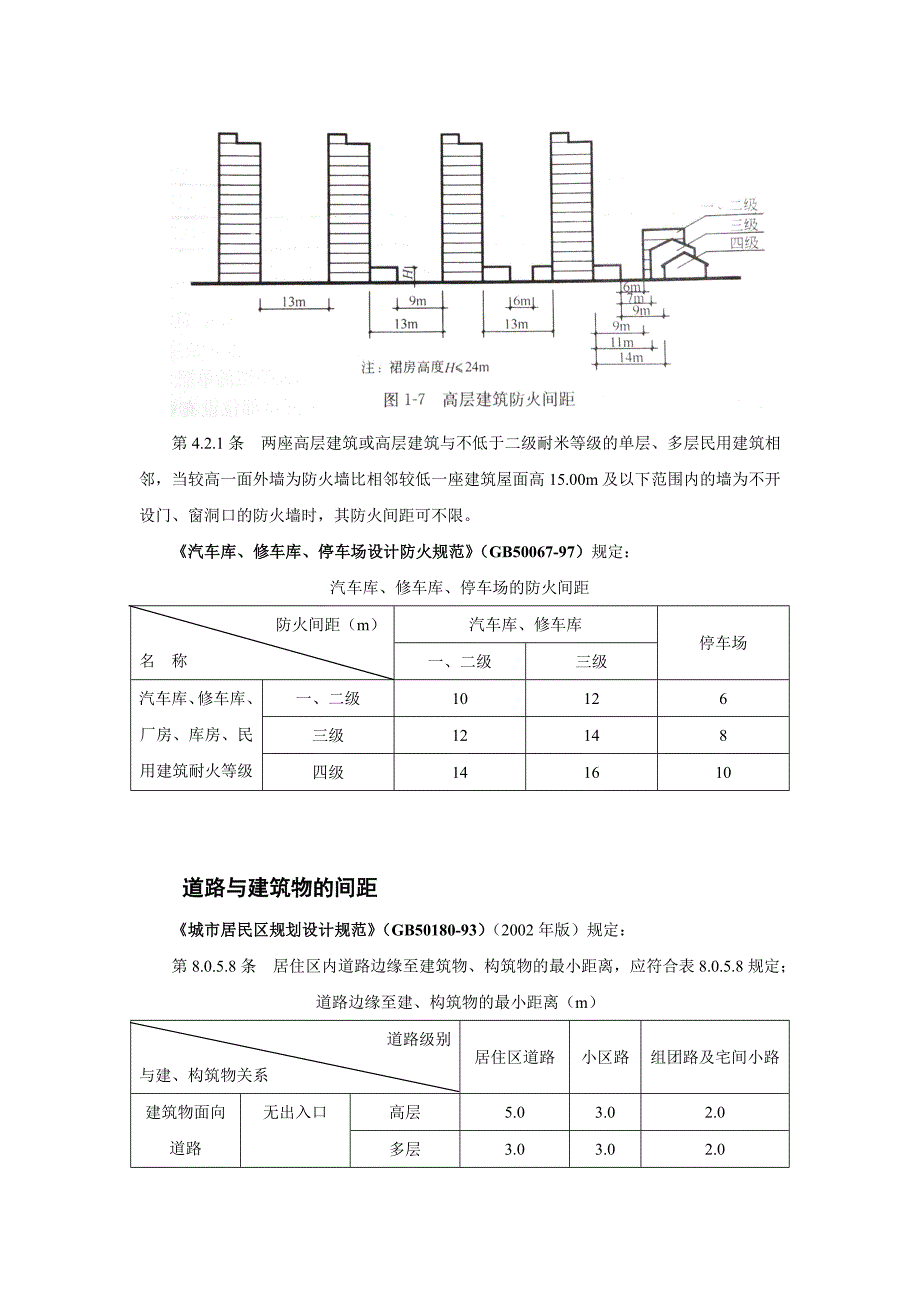 注册建筑师场地设计相关规范的整理_第3页