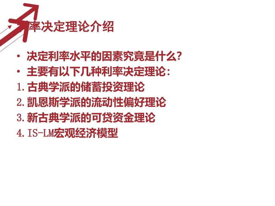 第5章 凯恩斯学派的流动性偏好利率决定理论_第2页