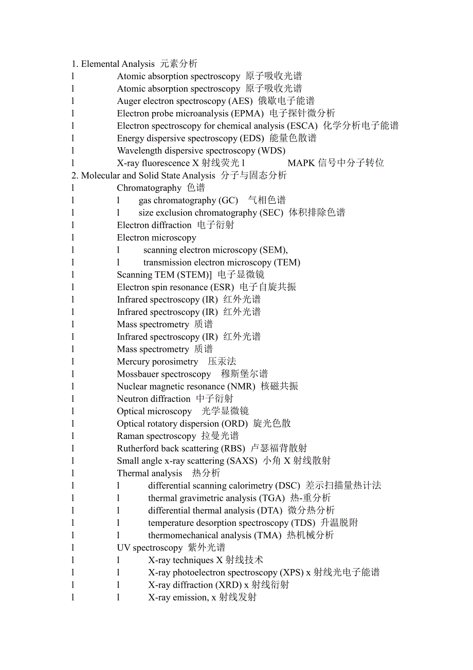 表征仪器名称_第1页