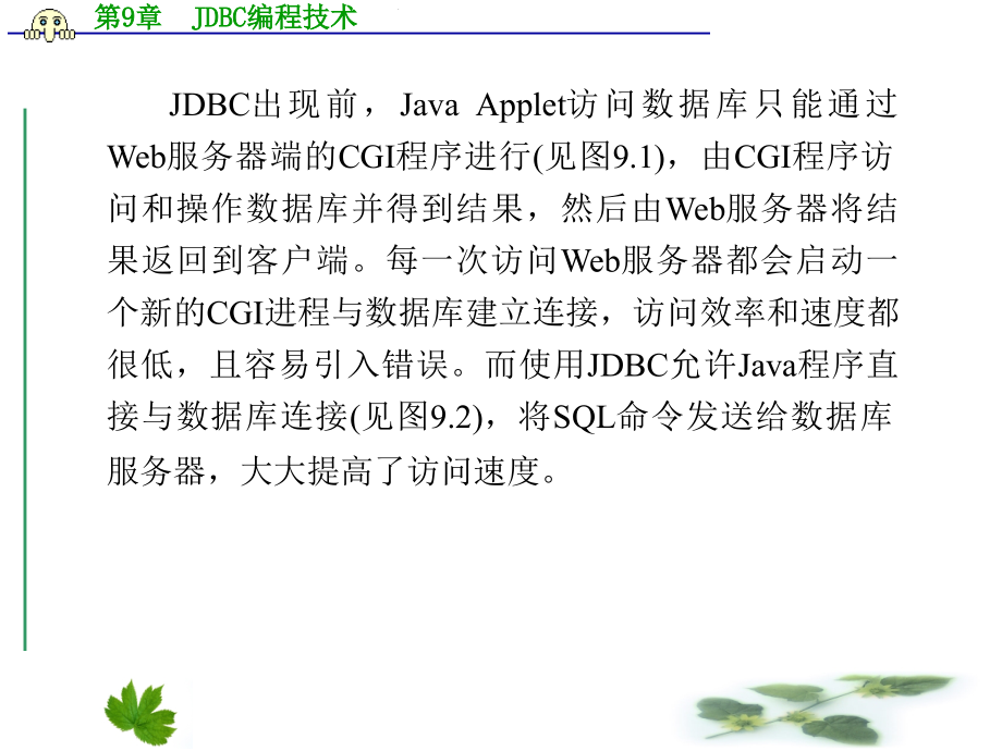 第9章  JDBC编程技术_第4页