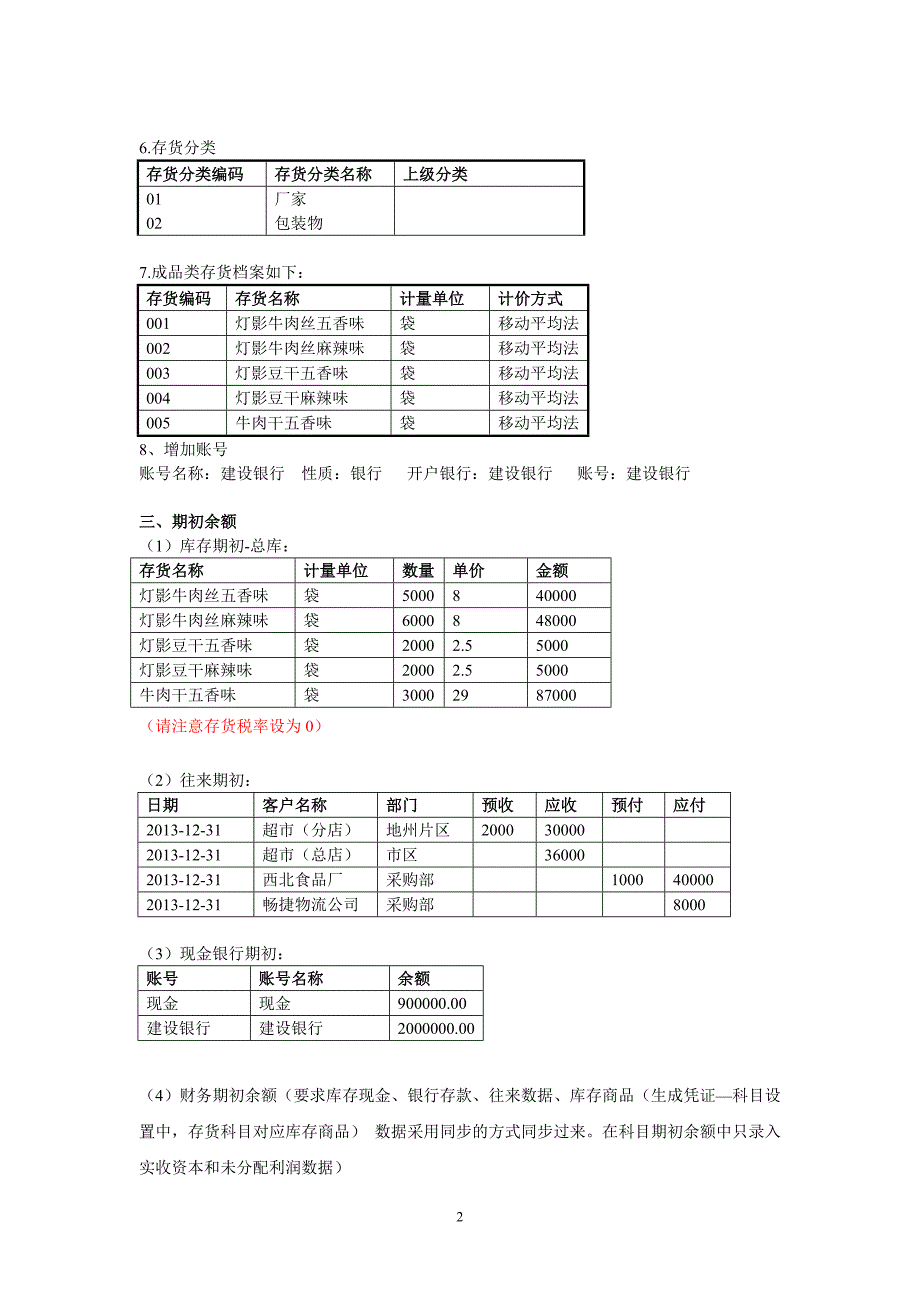 33食品类：T+上机练习题_第2页